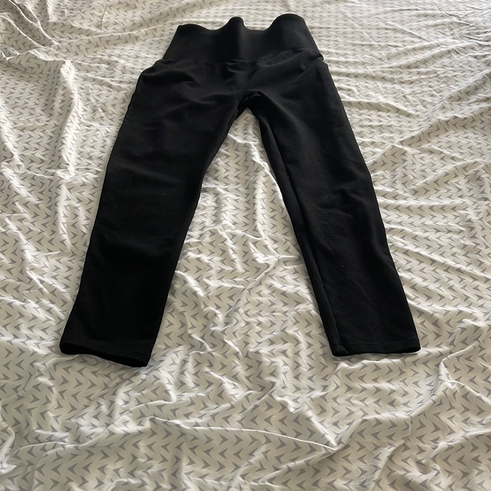 Spanx Black Ankle Leggings